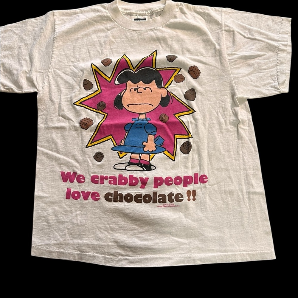 Lucy Graphic Chocolate 1990’s T-Shirt